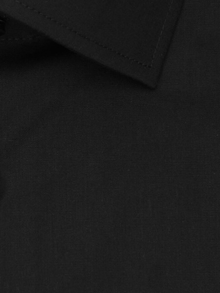 SEIDENSTICKER Slim Fit Camisa Negro Business Kent Popeline - Vista 3