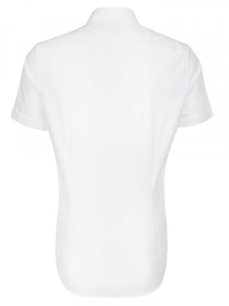 SEIDENSTICKER Slim Fit Camisa Blanco Business Kent Popeline