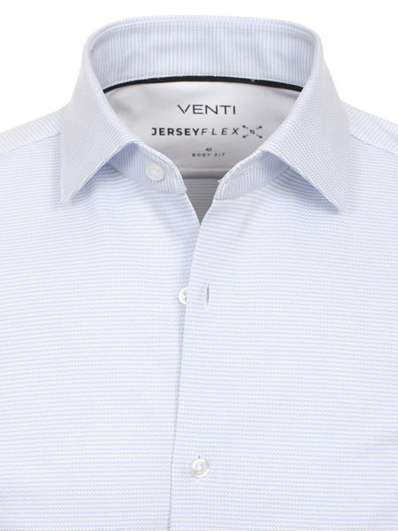 VENTI Slim Fit Camisa Azul claro Kent Jersey - Vista 1
