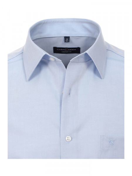 CASAMODA Comfort Fit Camisa Azul claro Kent Popeline - Vista 1