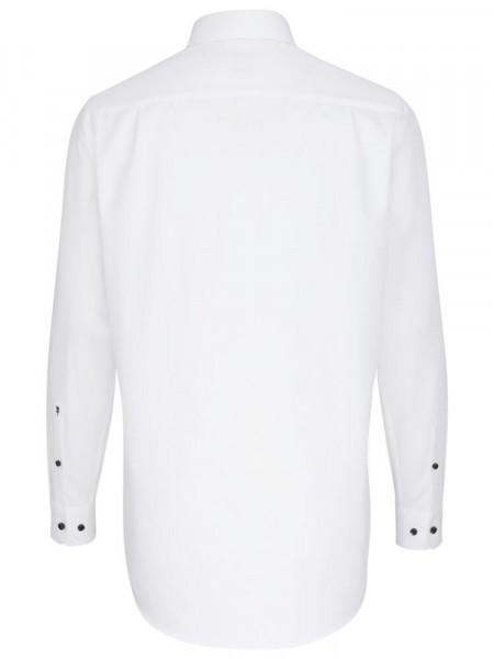 SEIDENSTICKER Regular Fit Camisa Blanco Business Kent Popeline
