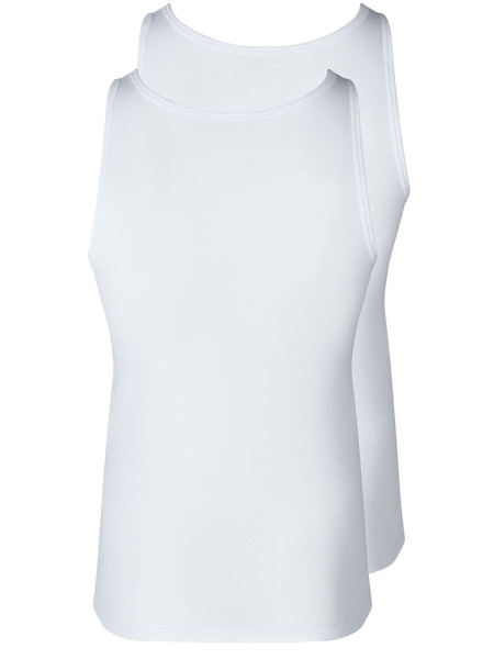 SKINY Regular Fit Blanco Feinripp