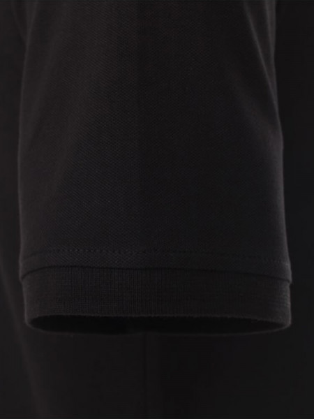 CASAMODA Polo Negro Piqué - Vista 2