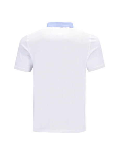TOM RIPLEY Polo Blanco Extrafeine Qualität