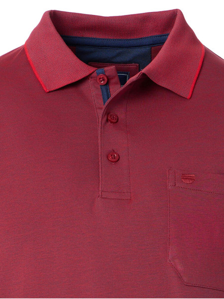 REDMOND Polo Rojo oscuro Jersey - Vista 1