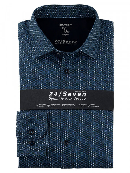 Camisa de jersey OLYMP No. Six 24/Seven super slim