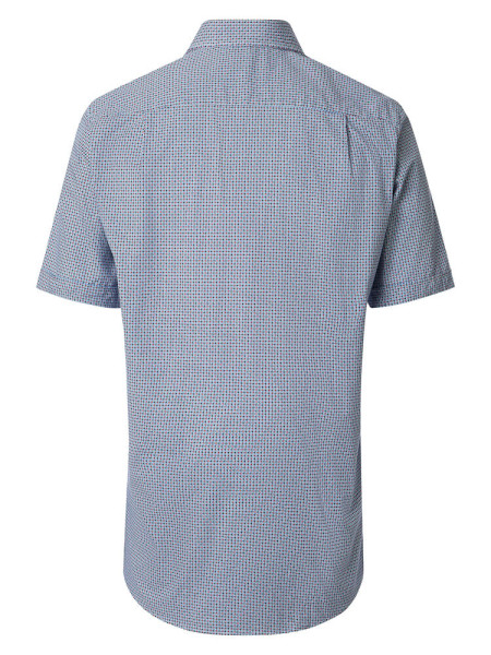 REDMOND Regular Fit Camisa Rojo Kent Print