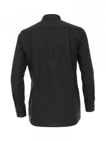 CASAMODA Comfort Fit Camisa Negro Kent Popeline
