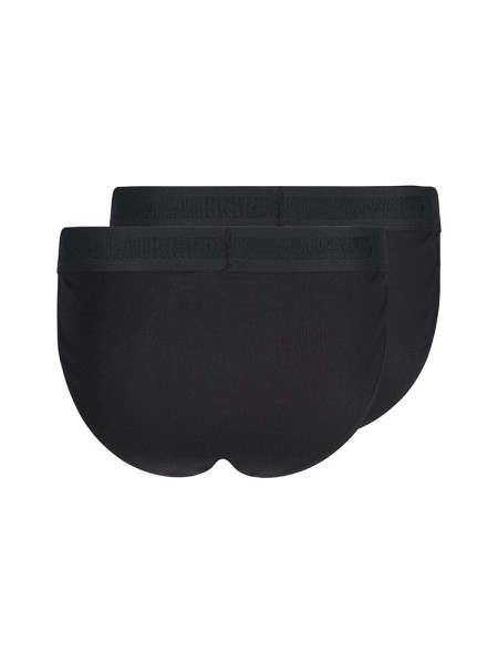 SKINY Regular Fit Negro Feinripp