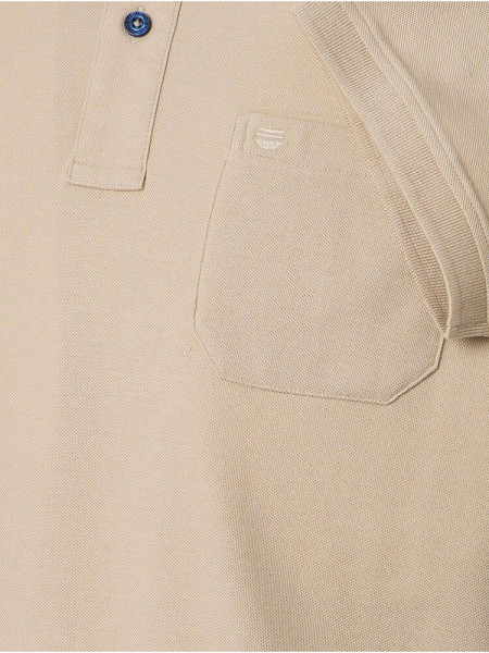 REDMOND Polo Beige claro Piqué - Vista 2