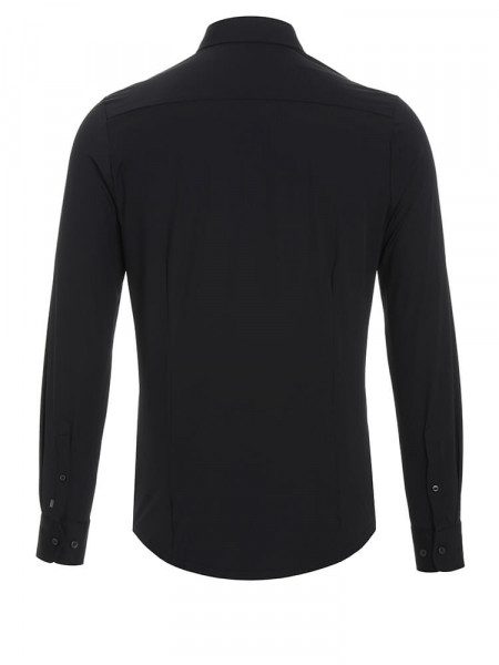 PURE Extra Slim Fit Camisa Negro Haifisch Jersey