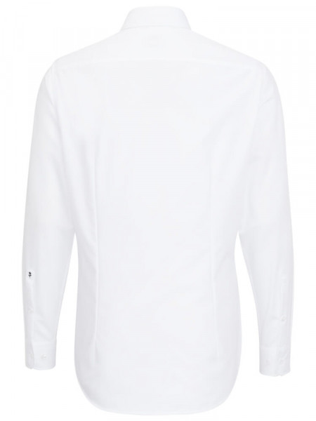 SEIDENSTICKER Tailored Fit Camisa Blanco Business Kent Popeline