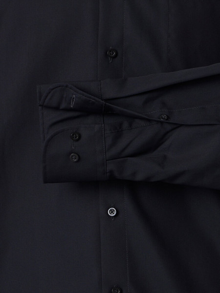 VENTI Comfort Fit Camisa Negro Kent Twill - Vista 2