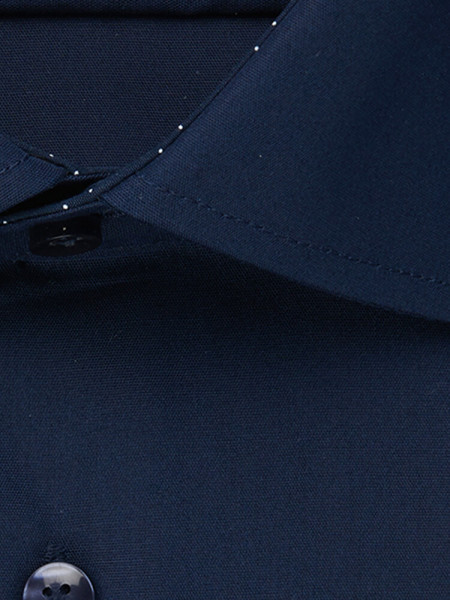 SEIDENSTICKER Regular Fit Camisa Marina Business Kent Popeline - Vista 3