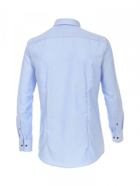 VENTI Regular Fit Camisa Azul claro Button-Down Dobby