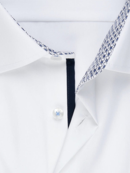 SEIDENSTICKER Regular Fit Camisa Blanco Business Kent Popeline - Vista 1