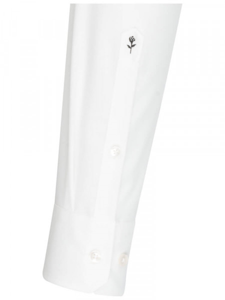 SEIDENSTICKER Slim Fit Camisa Beige claro Business Kent Popeline - Vista 1