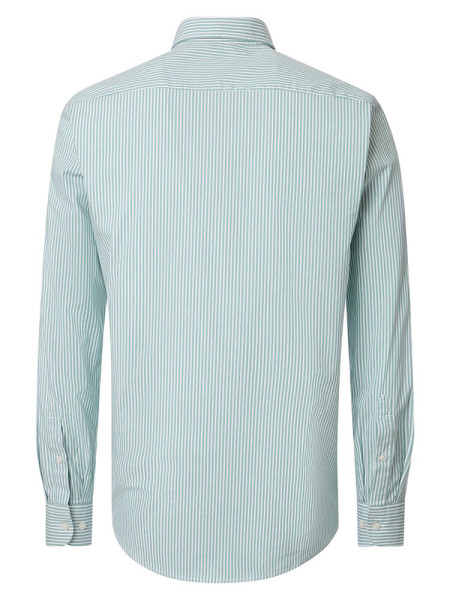 CASAMODA Comfort Fit Camisa Verde Button-Down Easy Care