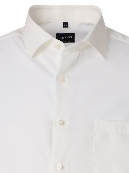 VENTI Comfort Fit Camisa Beige claro Kent Twill - Vista 1