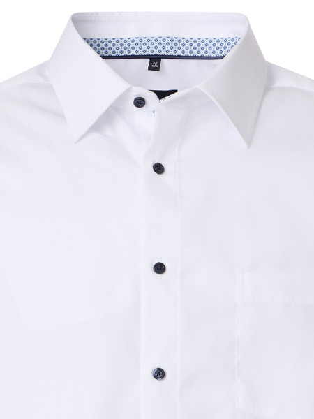 VENTI Comfort Fit Camisa Blanco Kent Popeline - Vista 1