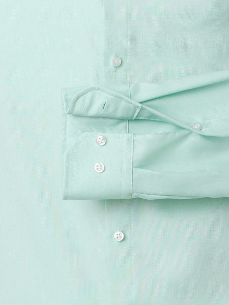 VENTI Regular Fit Camisa Verde Button-Down Fein Oxford - Vista 2