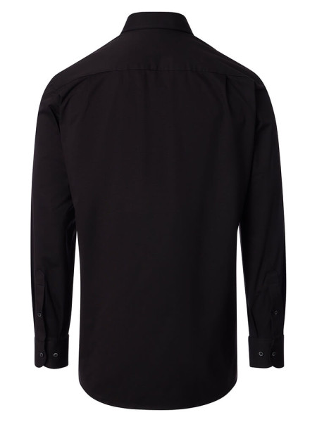VENTI Comfort Fit Camisa Negro Kent Jersey