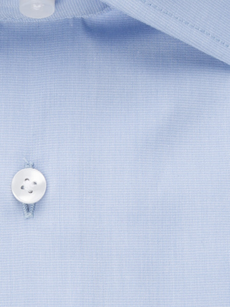 SEIDENSTICKER Extra Slim Fit Camisa Azul claro Business Kent Fil à Fil - Vista 3