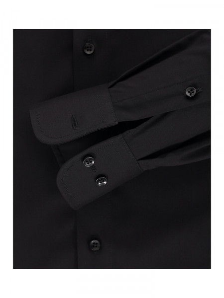 CASAMODA Regular Fit Camisa Negro Kent Popeline - Vista 2