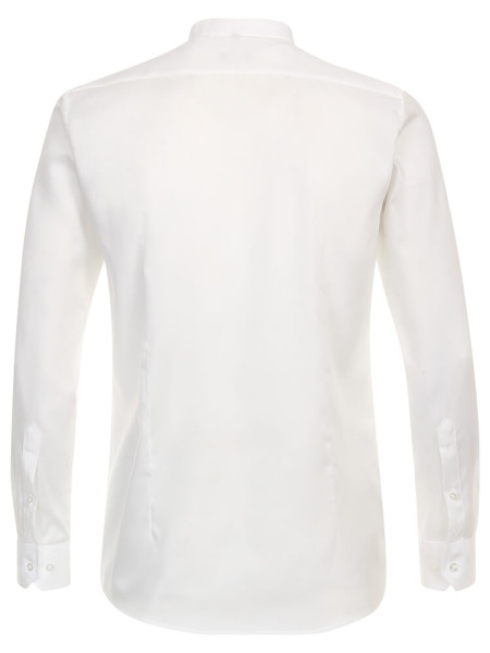 VENTI Slim Fit Camisa Blanco Stehkragen Easy Care