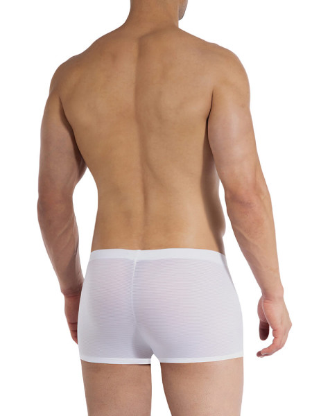 OLAF BENZ Regular Fit Blanco Microfaser