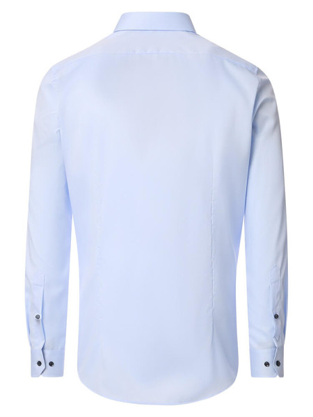 VENTI Slim Fit Camisa Azul claro Kent Twill