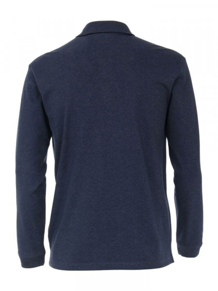 CASAMODA Polo Azul medio Piqué