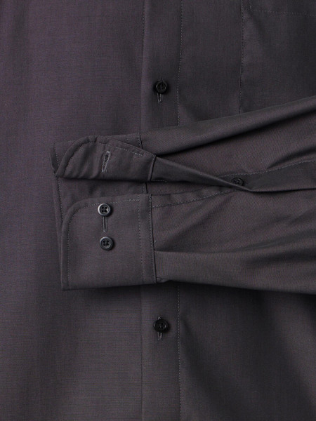 VENTI Comfort Fit Camisa Antracita Kent Popeline - Vista 2