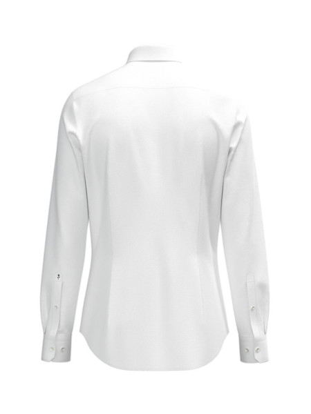SEIDENSTICKER Extra Slim Fit Camisa Blanco New Kent Satin  - Vista 1
