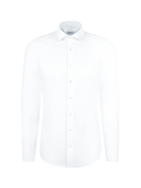 SEIDENSTICKER Slim Fit Camisa Blanco Kent Performance Shirt