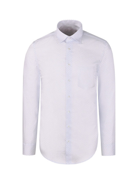 SEIDENSTICKER Regular Fit Camisa Azul claro New Kent Struktur