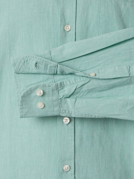 CASAMODA Comfort Fit Camisa Verde Kent Easy Care  - Vista 2