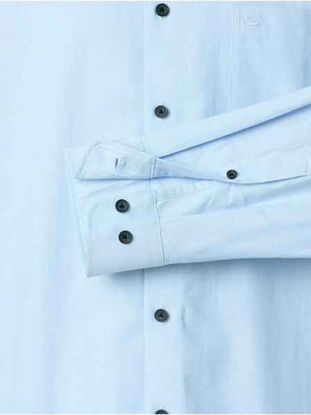 REDMOND Regular Fit Camisa Azul claro Button-Down Fein Oxford - Vista 2
