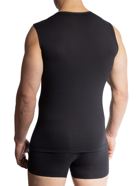 OLAF BENZ Regular Fit Negro Feinripp