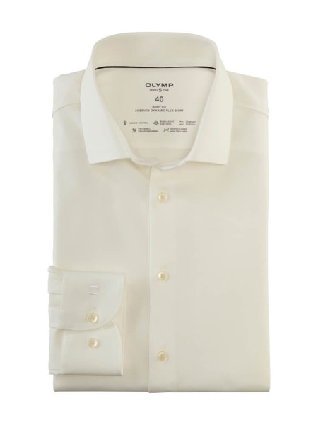 Camisa de negocios OLYMP Level Five 24/Seven body fit
