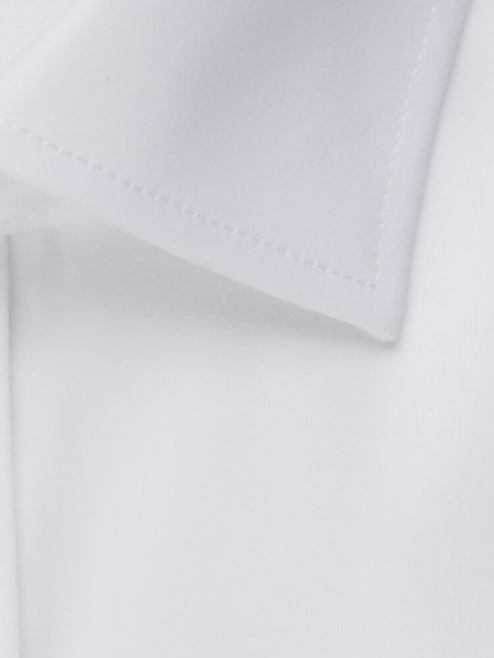 SEIDENSTICKER Slim Fit Camisa Blanco Business Kent Popeline - Vista 3
