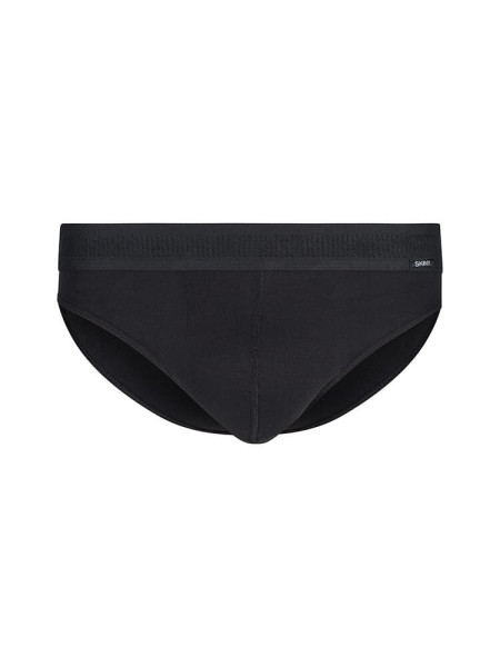 SKINY Regular Fit Negro Feinripp - Vista 1