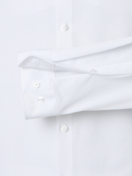 VENTI Slim Fit Camisa Blanco Kent Jersey - Vista 2