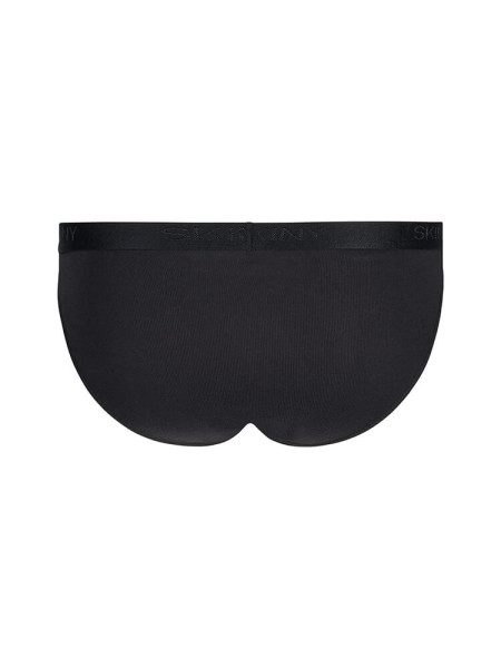 SKINY Regular Fit Negro Feinripp - Vista 2