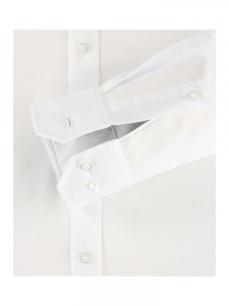 VENTI Slim Fit Camisa Blanco Kent Popeline - Vista 2