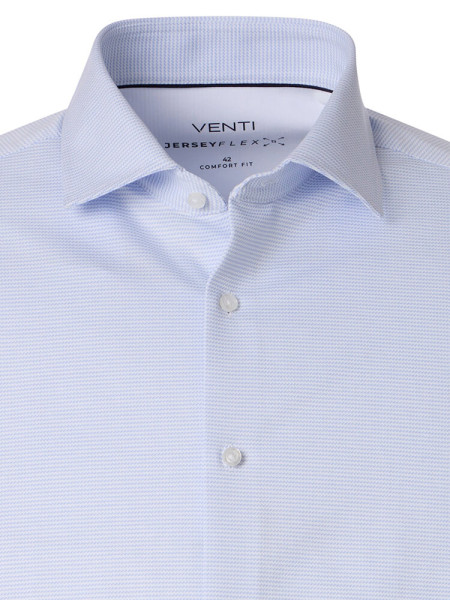 VENTI Comfort Fit Camisa Azul claro Kent Jersey - Vista 1
