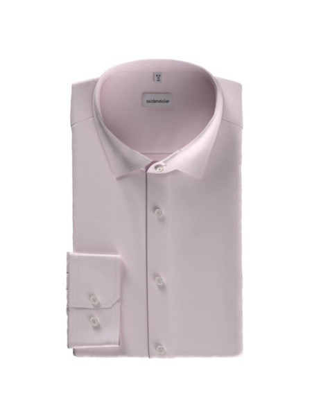 SEIDENSTICKER Slim Fit Camisa Rosé Business Kent Twill - Vista 1
