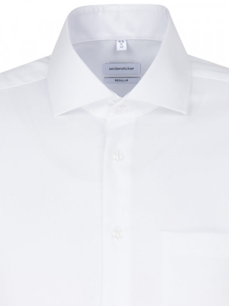 SEIDENSTICKER Regular Fit Camisa Blanco Haifisch Oxford - Vista 2