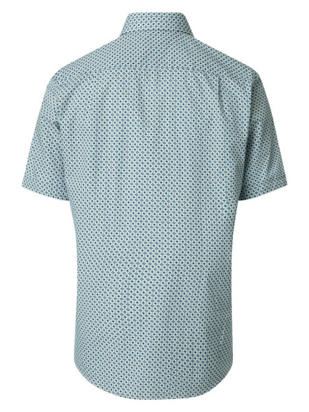 REDMOND Comfort Fit Camisa Azul claro Kent Print