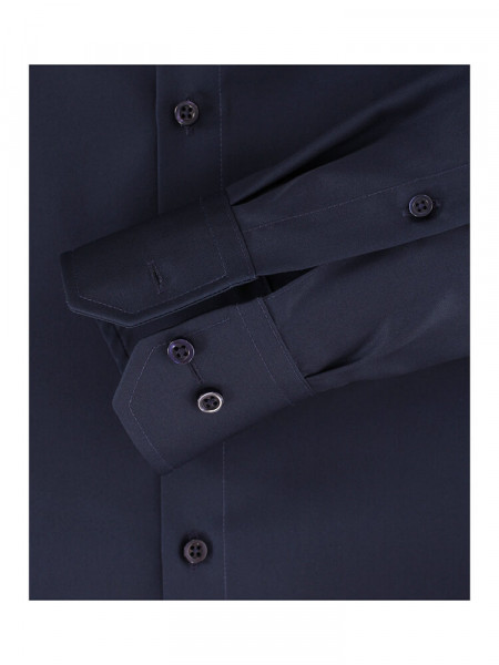 VENTI Regular Fit Camisa Marina Kent Twill - Vista 2